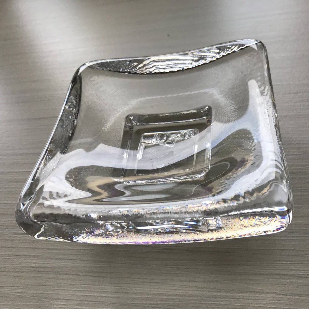 Crystal Face Dish